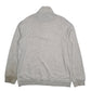 Mens Grey Chaps  Quarter Zip Jumper