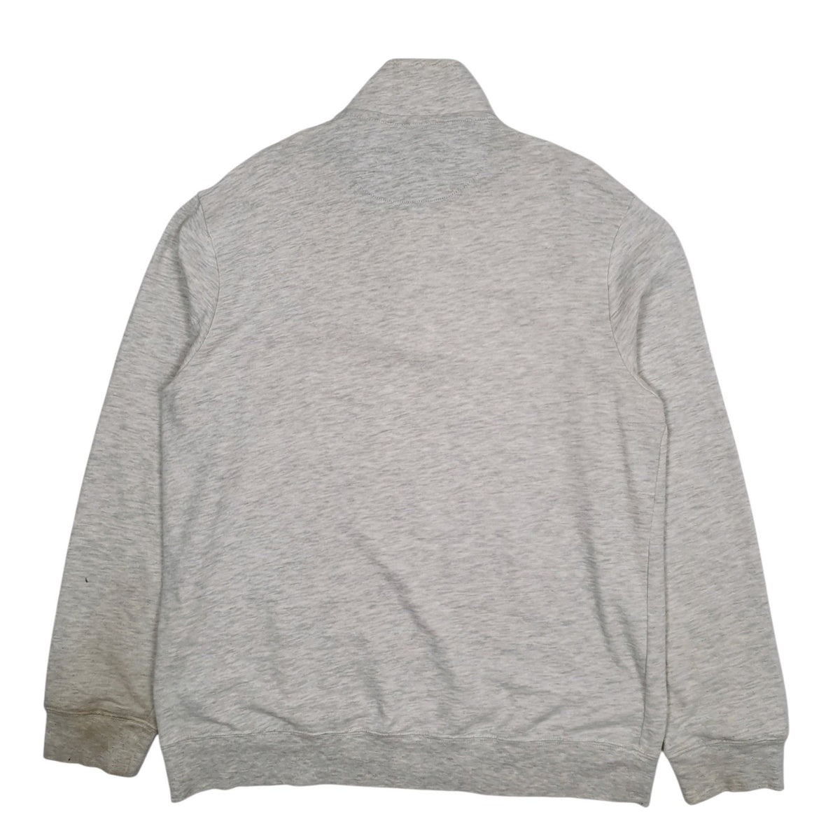 Mens Grey Chaps  Quarter Zip Jumper
