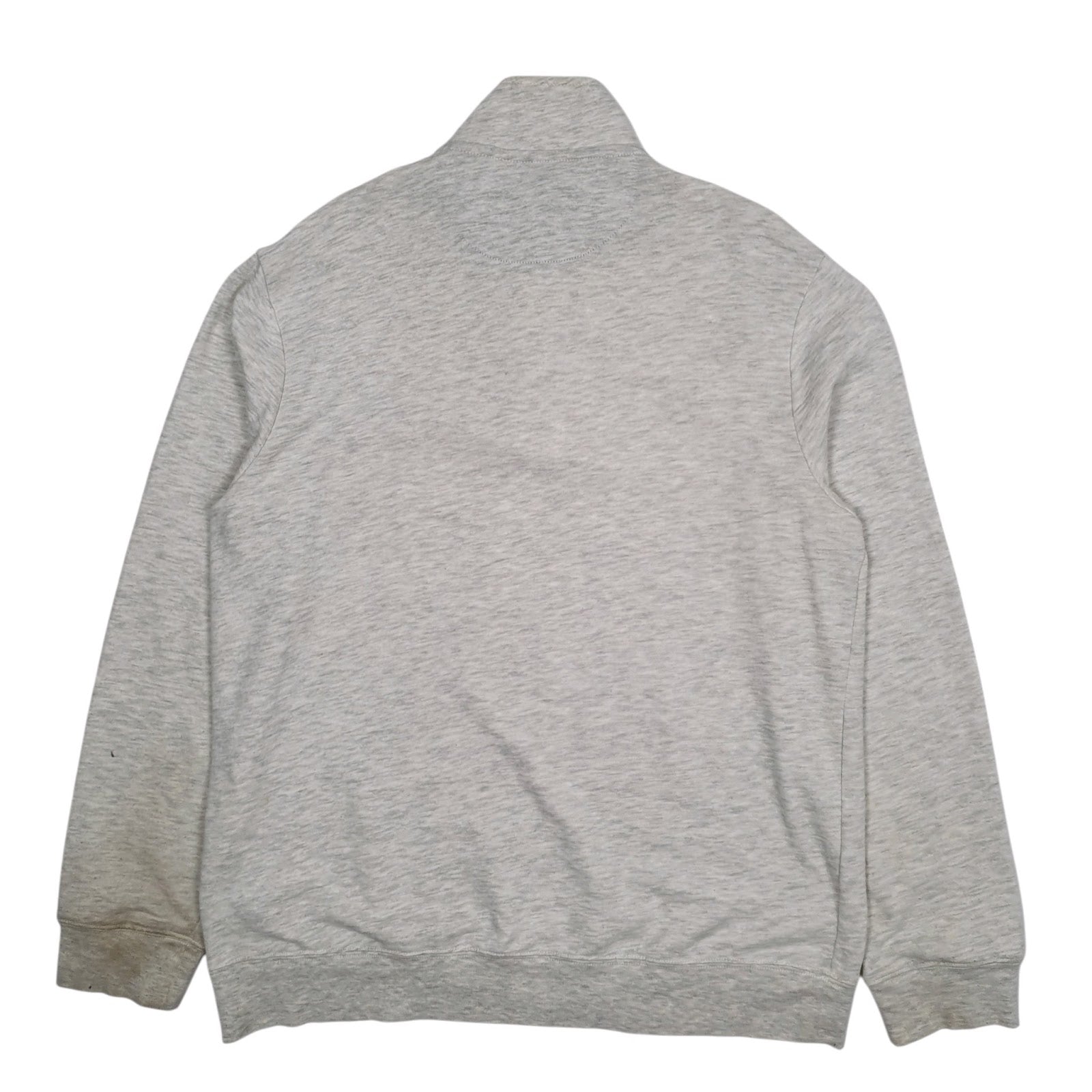 Mens Grey Chaps  Quarter Zip Jumper