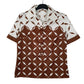 Womens Brown Unbranded  Short Sleeve Shirt