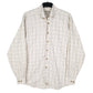 Mens White L.L.Bean  Long Sleeve Shirt