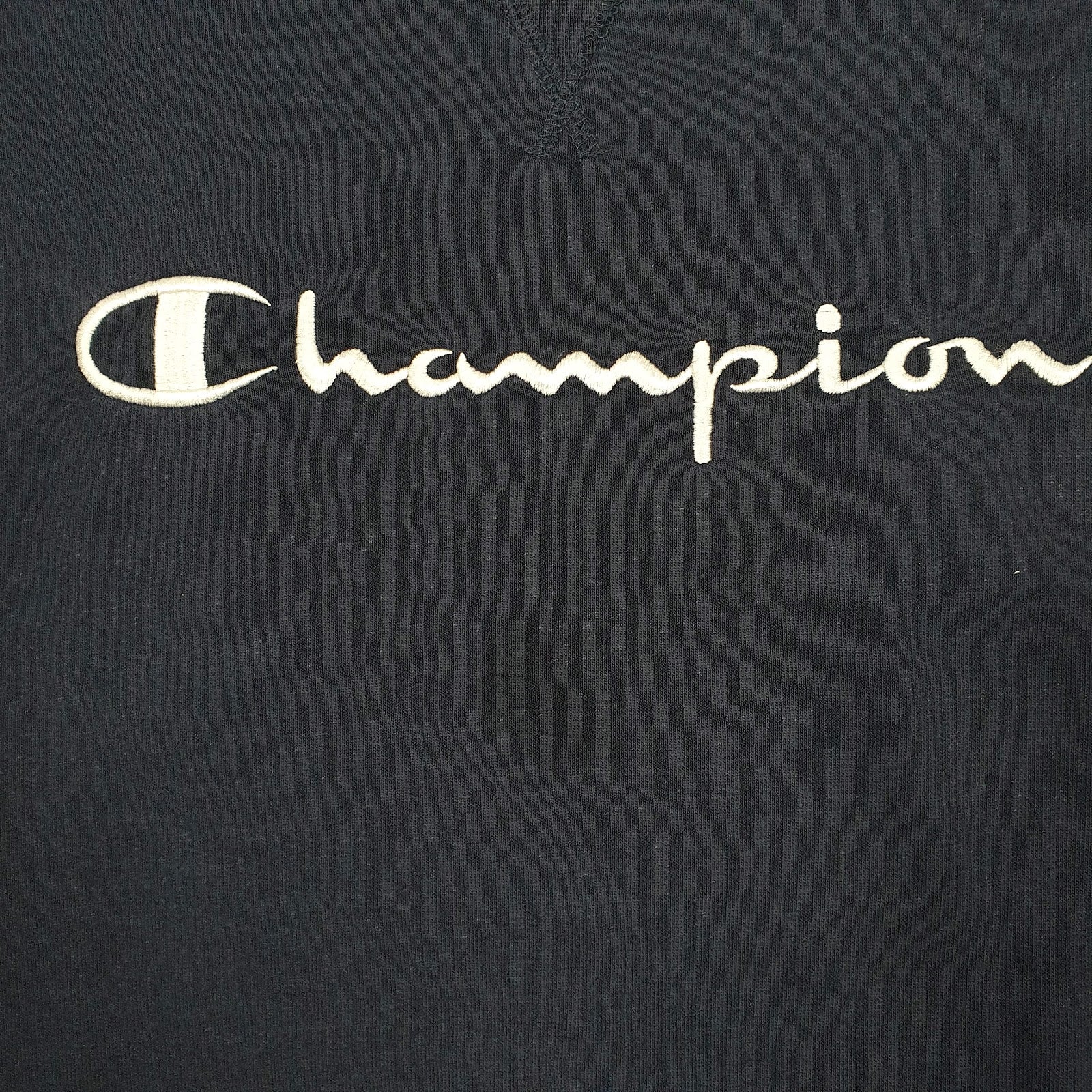 Mens Navy Champion  Crewneck Jumper