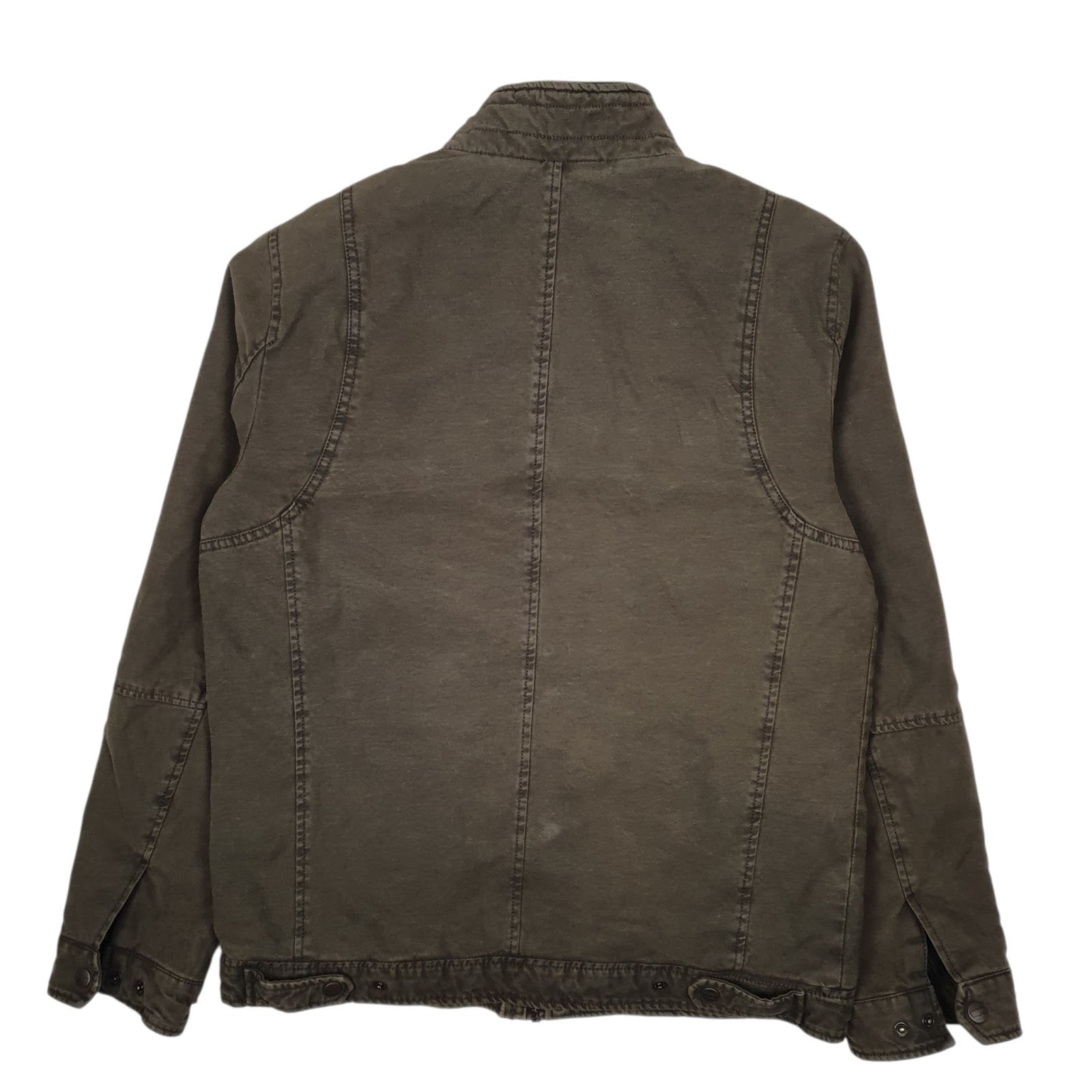 Mens Green Levis Bomber Chore  Coat