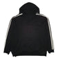 Mens Black Adidas Brooklyn Nets NBA Hoodie Jumper
