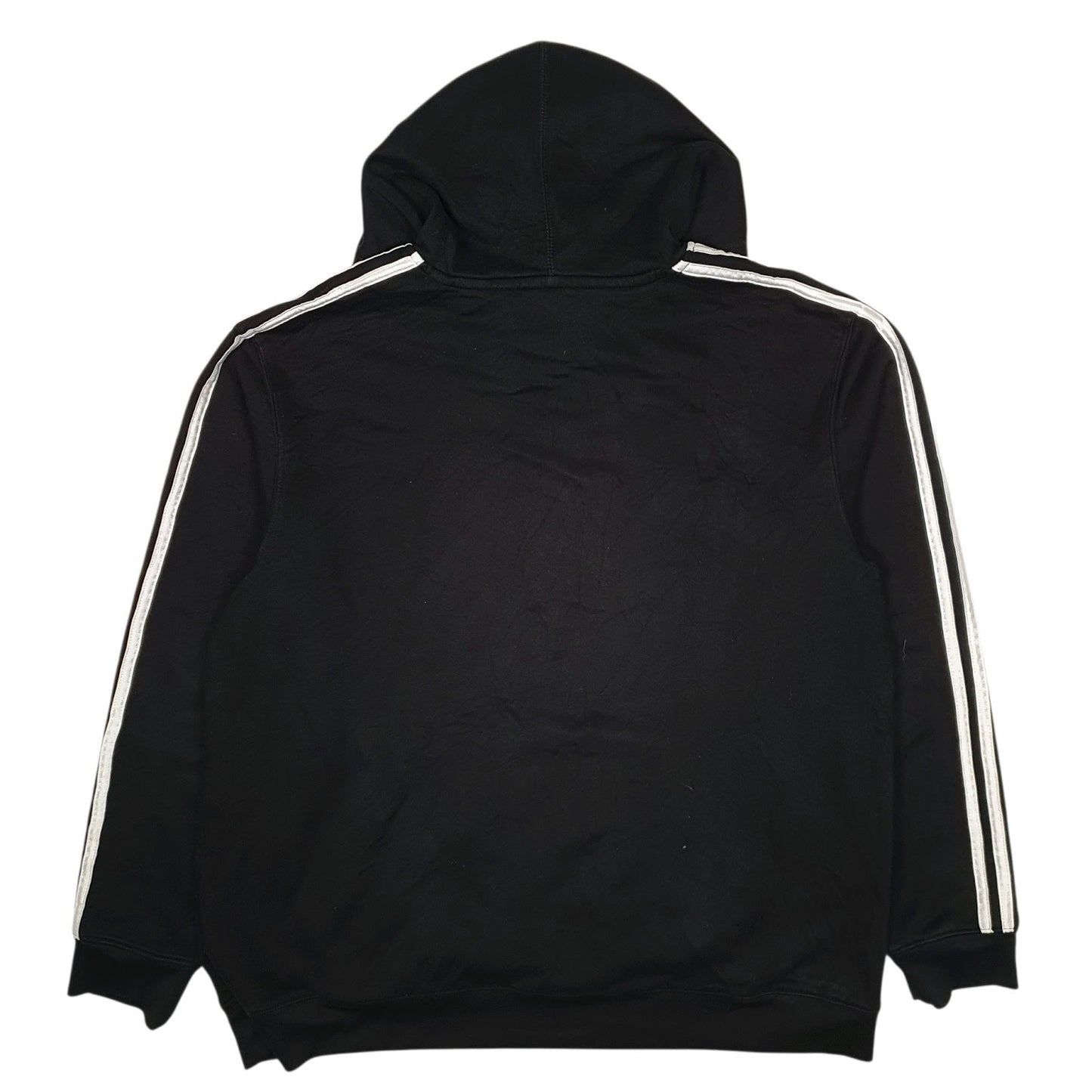 Mens Black Adidas Brooklyn Nets NBA Hoodie Jumper