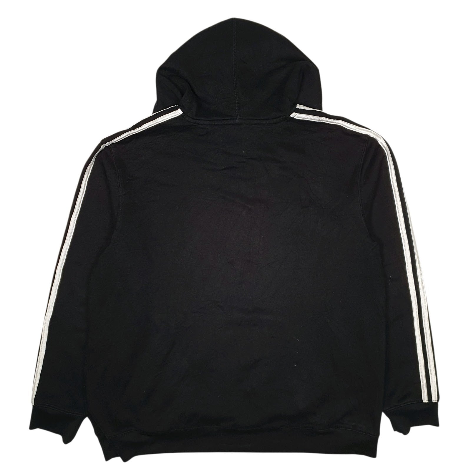 Mens Black Adidas Brooklyn Nets NBA Hoodie Jumper