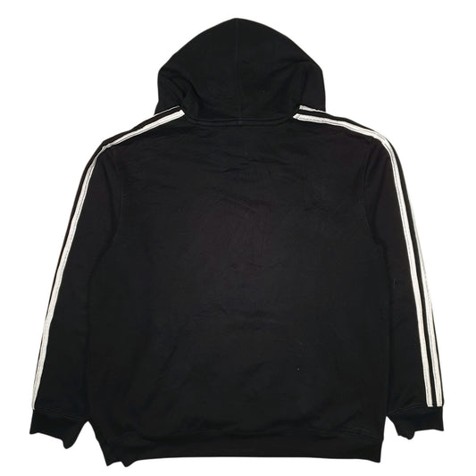 Mens Black Adidas Brooklyn Nets NBA Hoodie Jumper