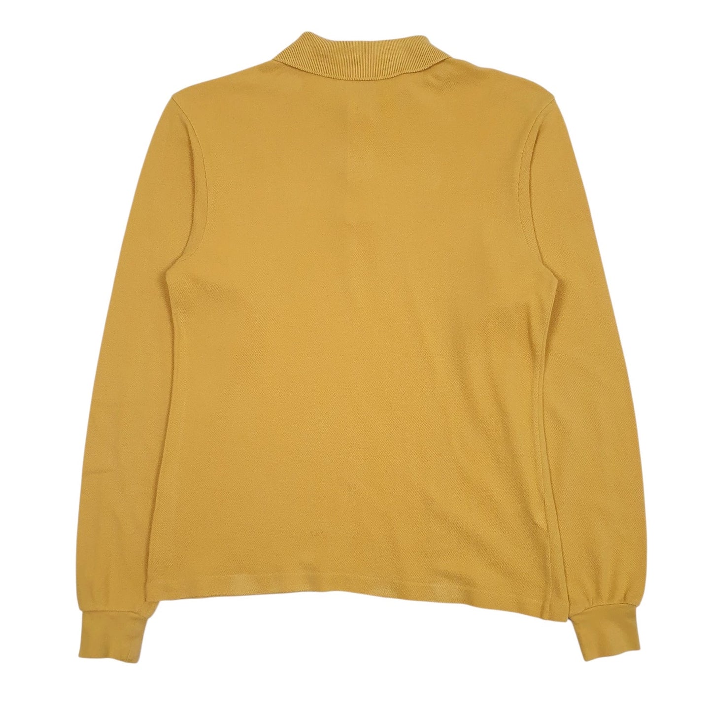 Mens Yellow Lacoste Vintage  Polo Shirt