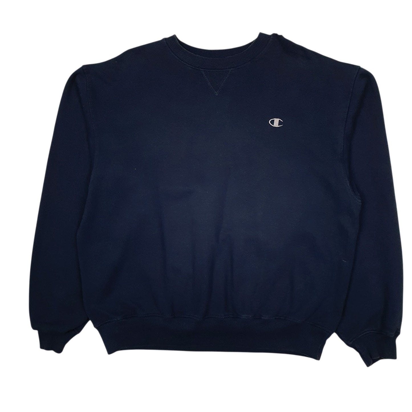 Mens Navy Champion  Crewneck Jumper