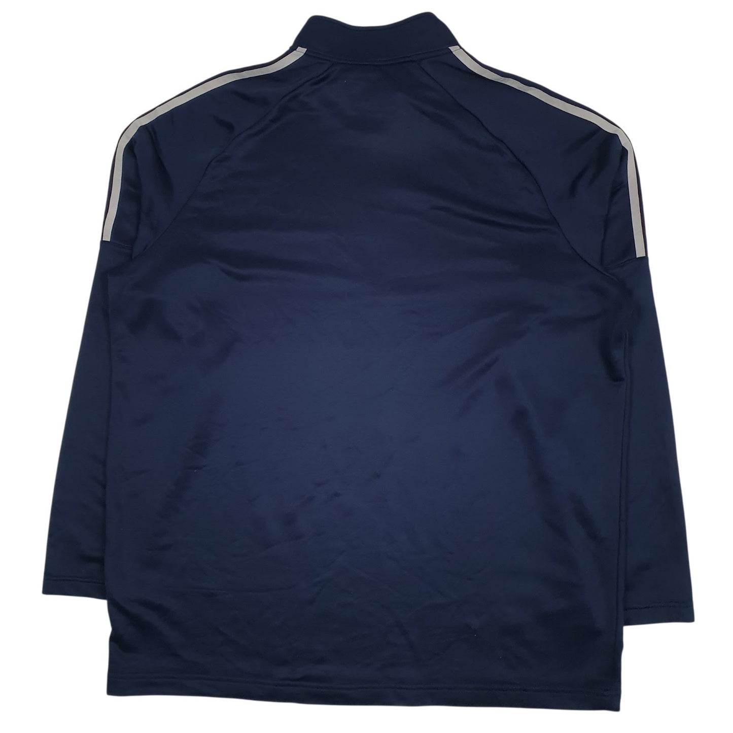 Mens Navy Adidas Active Wear Golf Quarter Zip Jumper