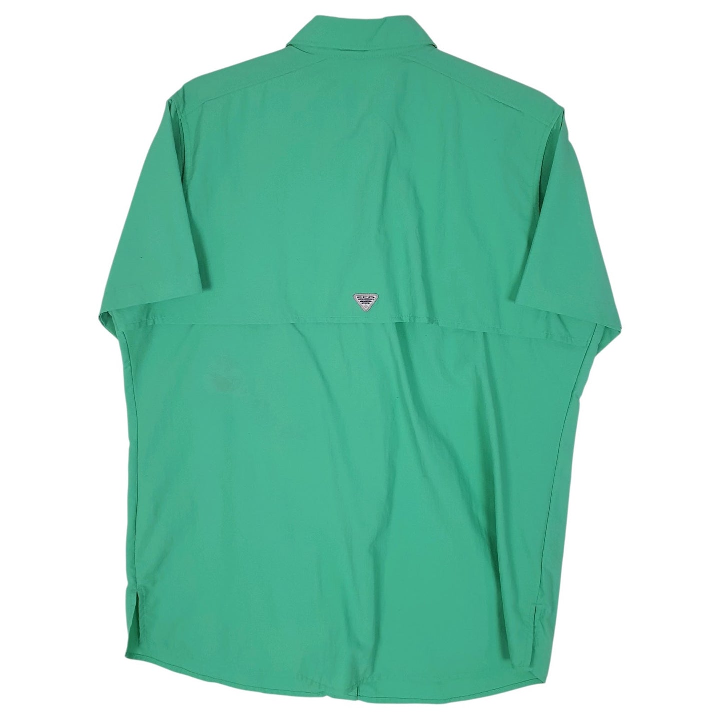Mens Green Columbia Sportswear Company PFG Mississippi State University  Shirt