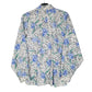Womens Blue Unbranded Floral  Shirt