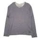 Mens Grey Diesel Distressed Crewneck Jumper