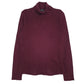 Womens Burgundy Lauren Ralph Lauren  Turtle Neck Jumper