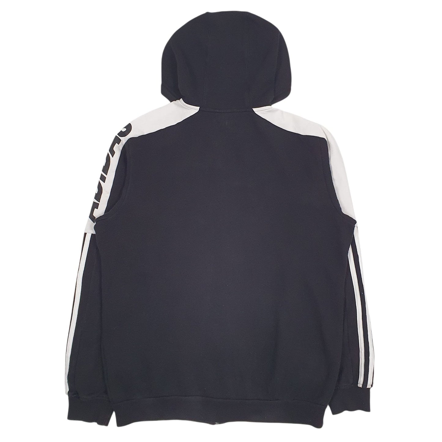 Mens Black Adidas  Full Zip Jumper