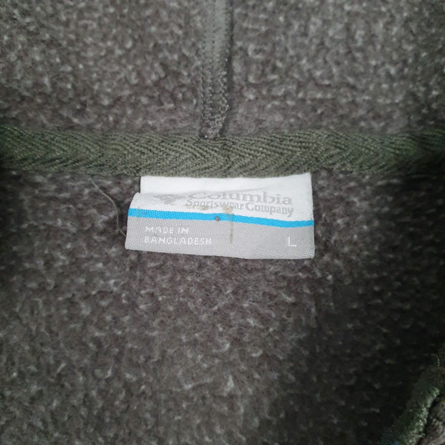 Mens Grey Columbia Sportswear Company  Full Zip Jumper