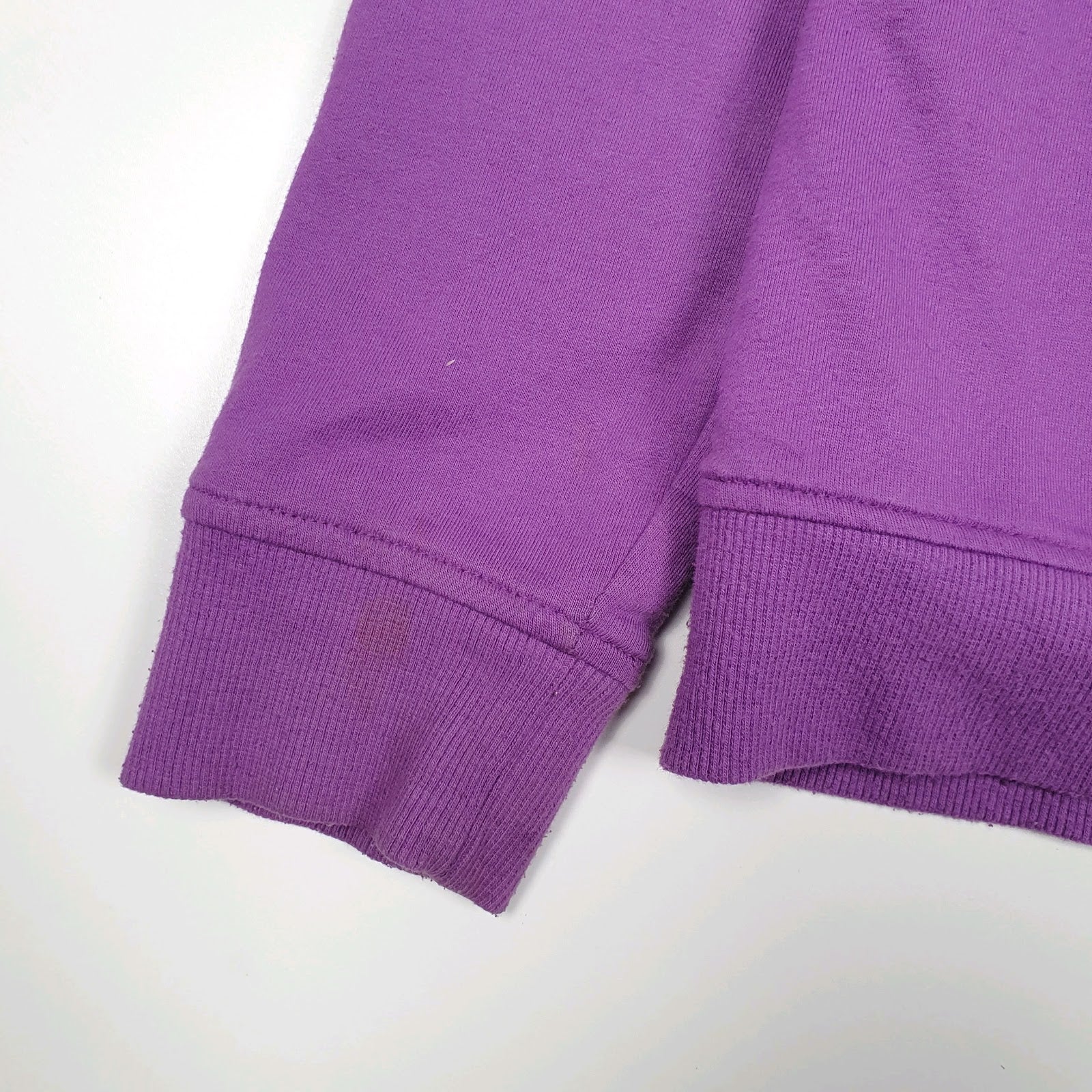 Womens Purple Calvin Klein Fleece Lined Full Zip Jumper