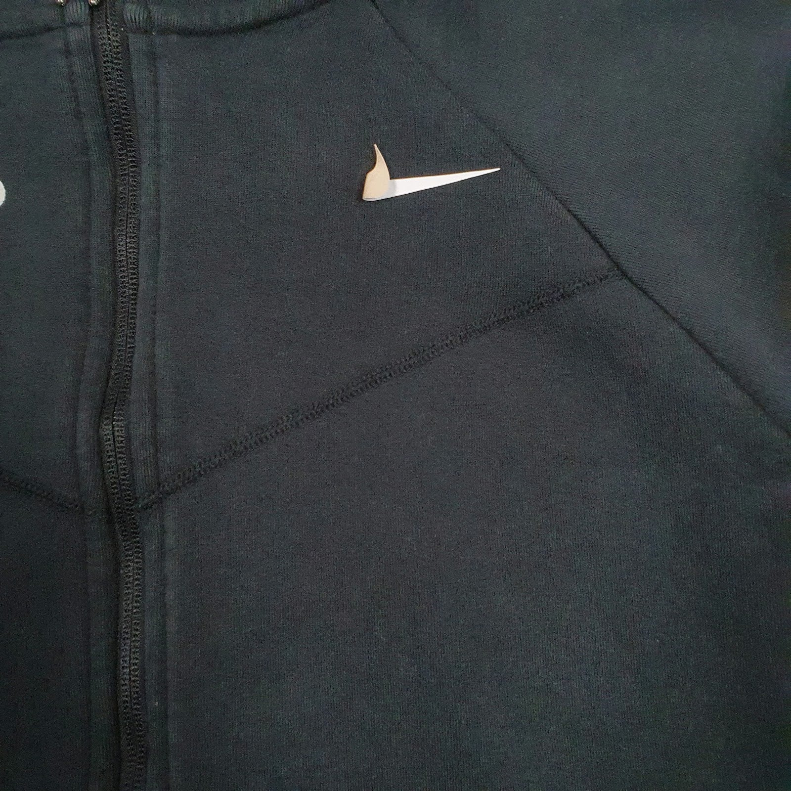 Womens Black Nike Colorado College Lacrosse Full Zip Jumper