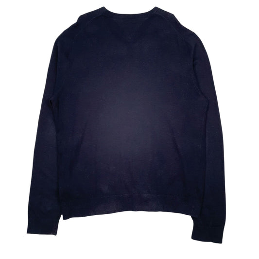 Mens Navy Tommy Hilfiger  Crewneck Jumper