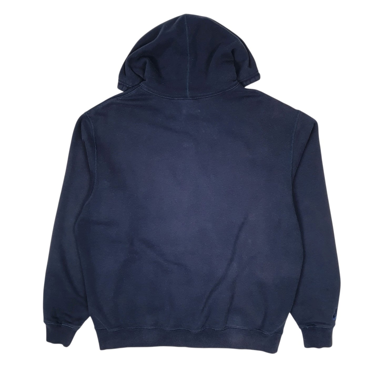 Mens Navy Nike Hoodie Vintage 00s Full Zip Jumper