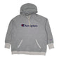 Womens Grey Champion  Hoodie Jumper
