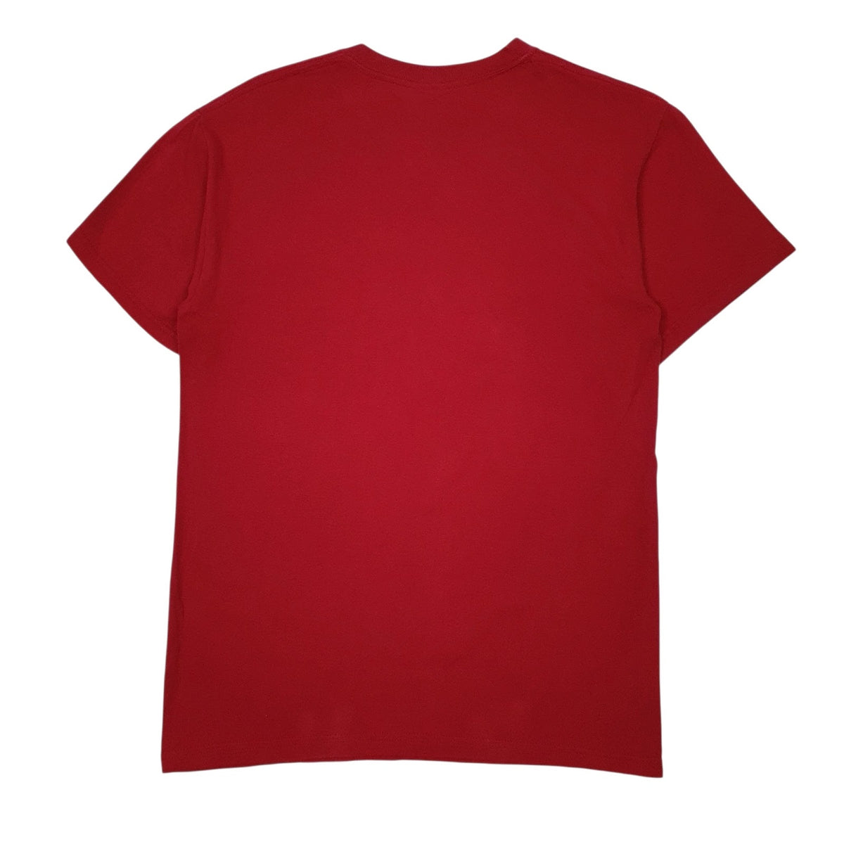 Mens Red Gildan Wisconsin  T Shirt