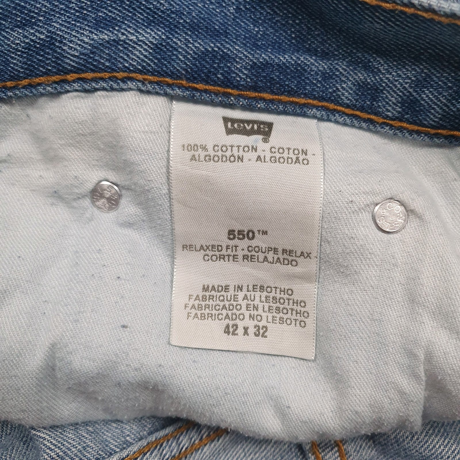 Mens Blue Levis   Jeans