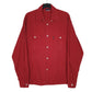 Mens Red Trussardi  Long Sleeve Shirt
