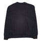 Mens Black Champion Reverse Weave Spellout Embroidered Crewneck Jumper