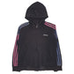 Womens Black Adidas  Full Zip Jumper