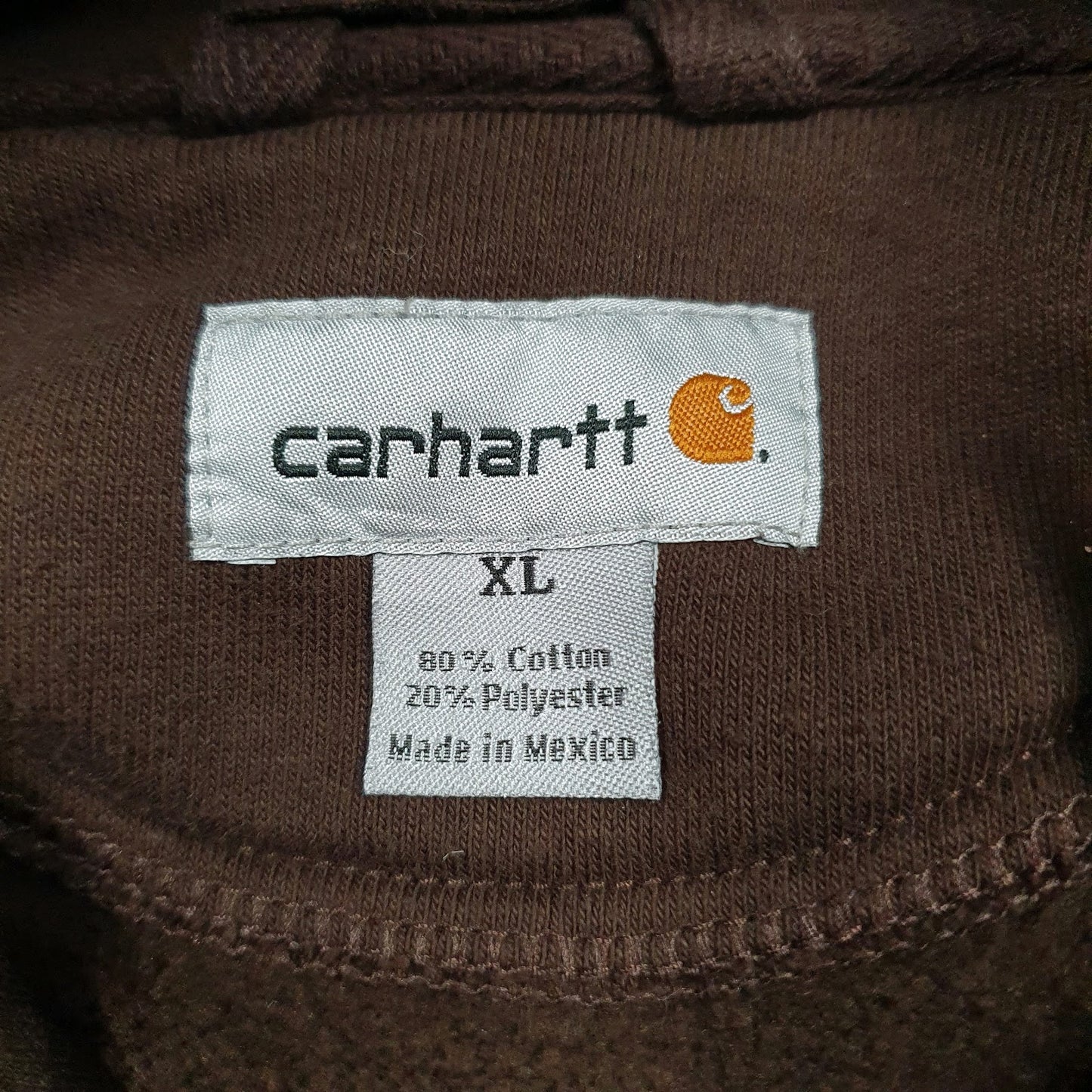 Mens Brown Carhartt  Hoodie Jumper