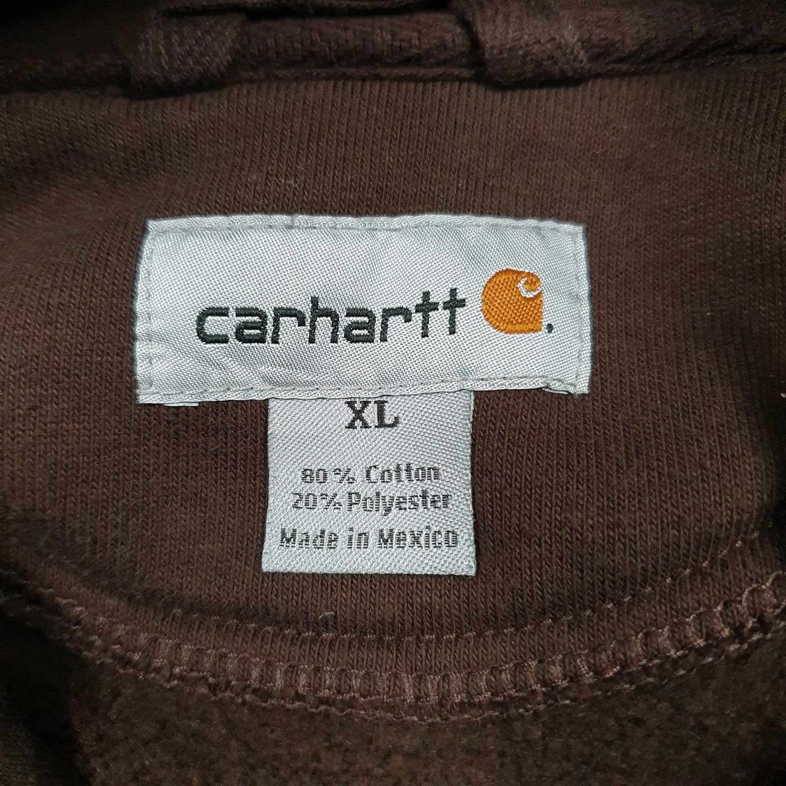 Mens Brown Carhartt  Hoodie Jumper