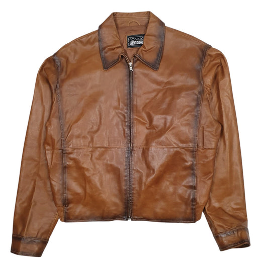 Mens Brown Sonny Bono   Coat