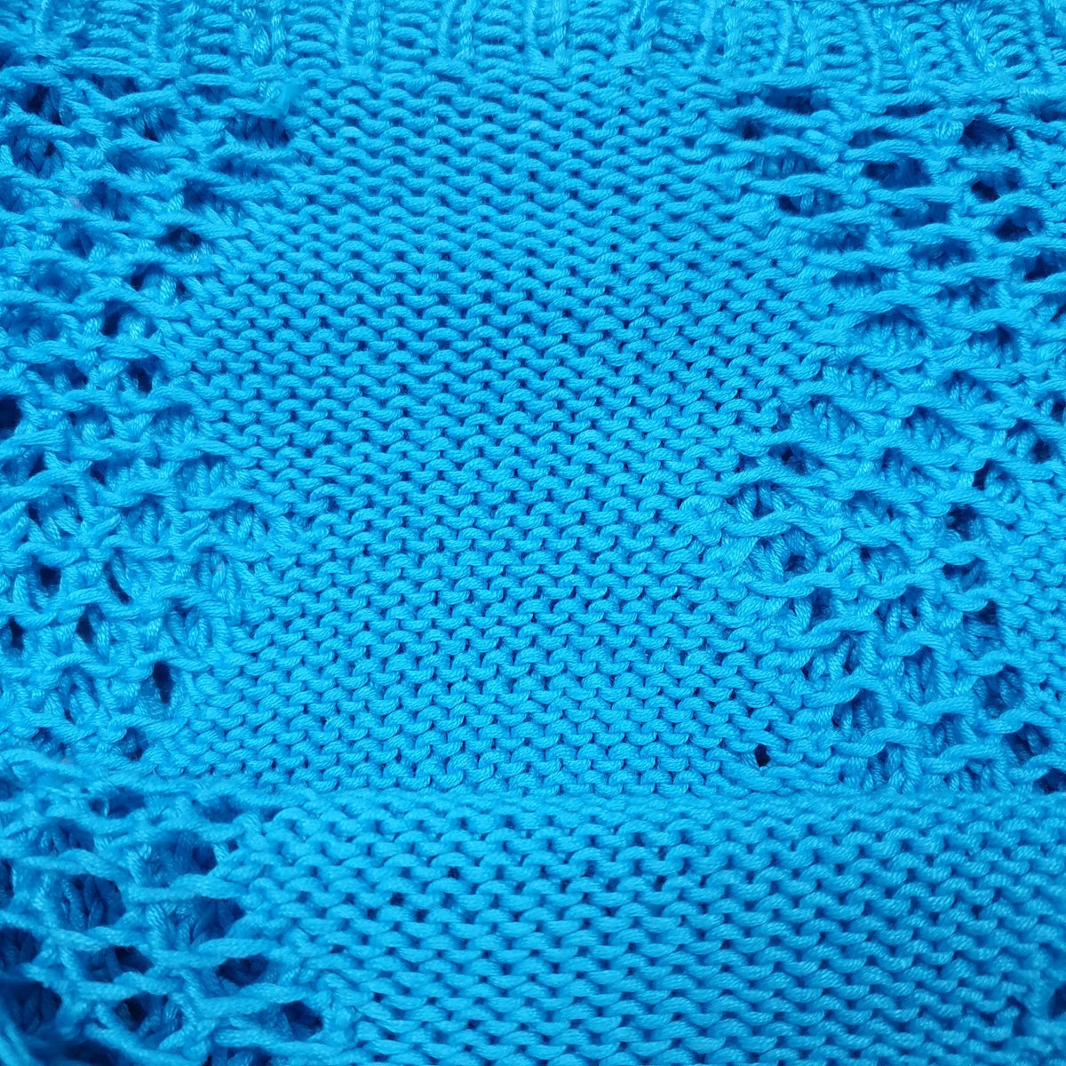 Womens Blue Unbranded Knit Crewneck Jumper