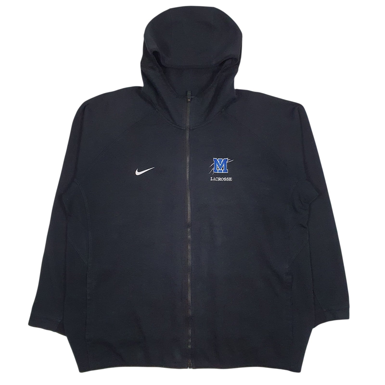 Mens Black Nike Dri-Fit Full Zip Jumper