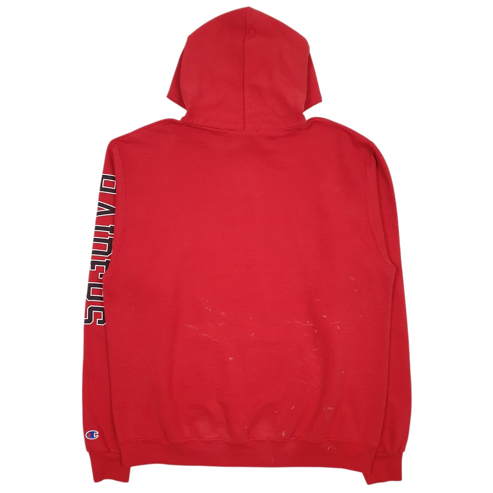 Mens Red Champion Southern Oregon Raiders Hoodie Jumper