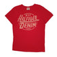 Mens Red Tommy Hilfiger  Short Sleeve T Shirt