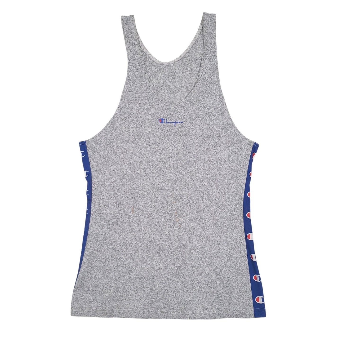 Mens Grey Champion  Sleeveless T Shirt