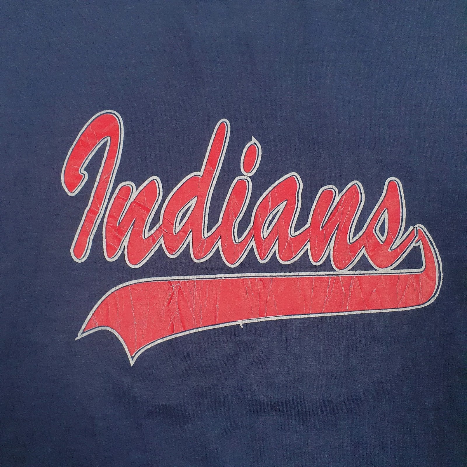 Mens Navy Fruit Of The Loom Indiana  T Shirt