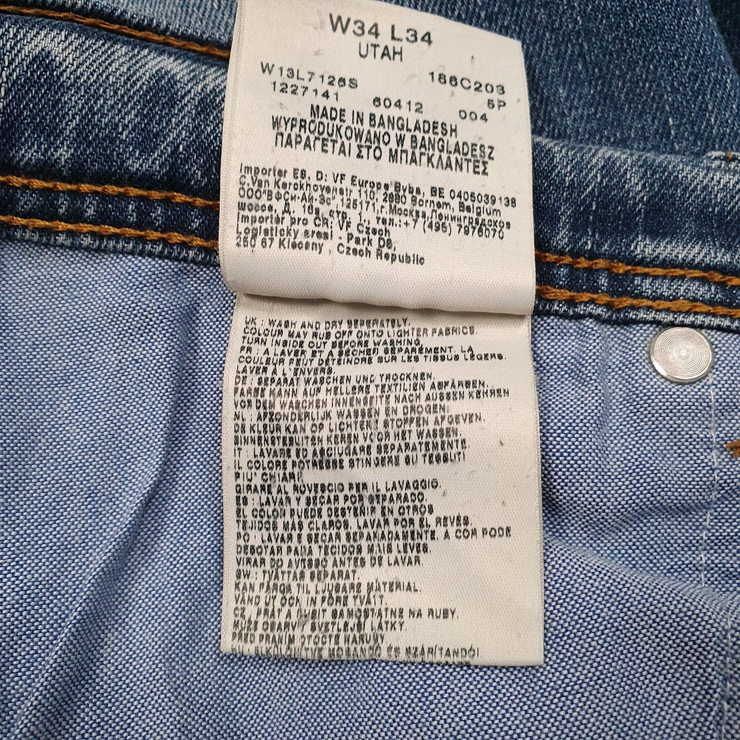 Mens Blue Wrangler   Jeans