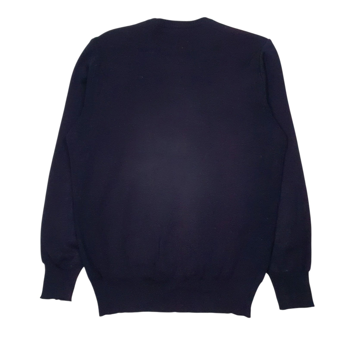 Mens Navy Gicar Vintage Crewneck Jumper