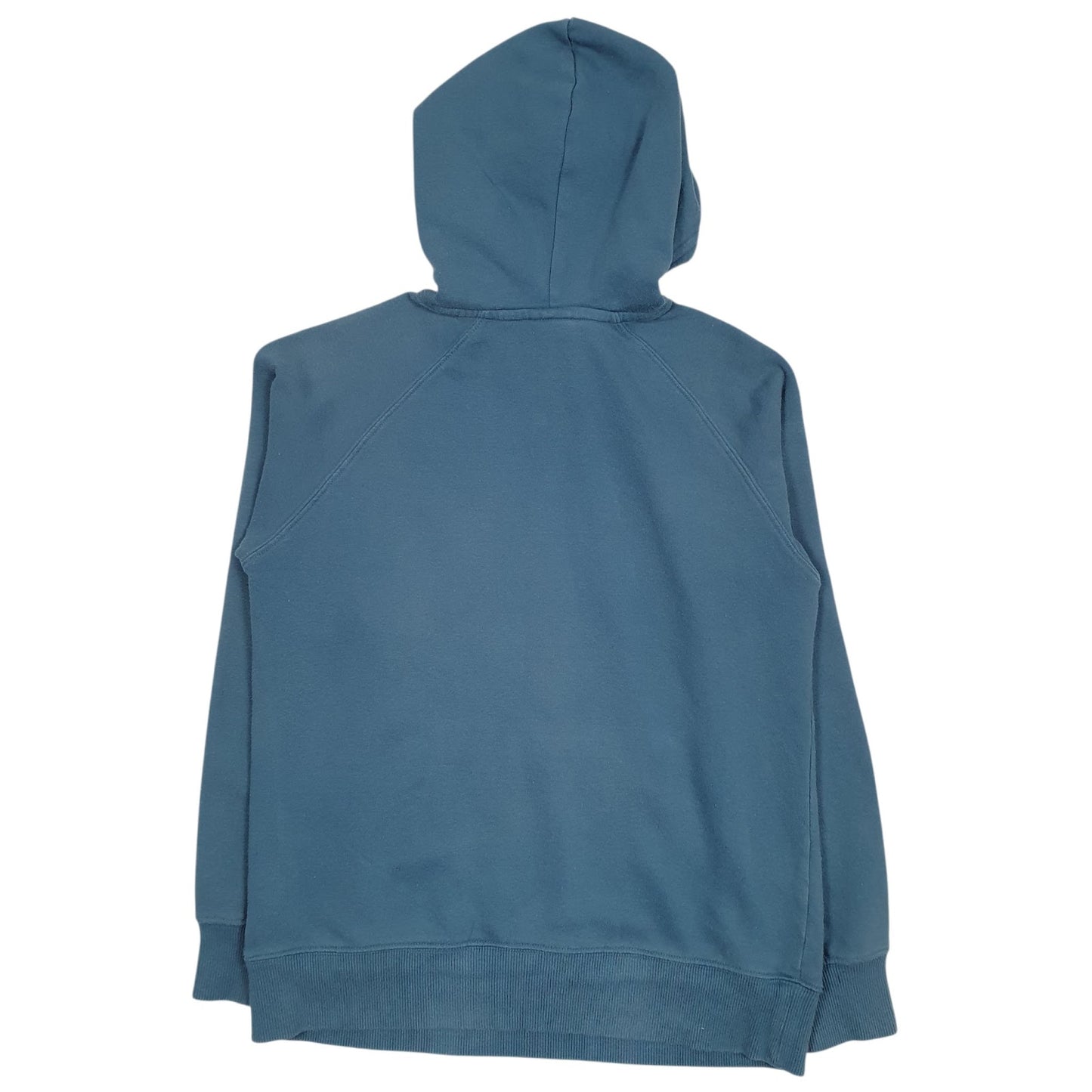 Womens Blue The North Face Spellout Hoodie Jumper