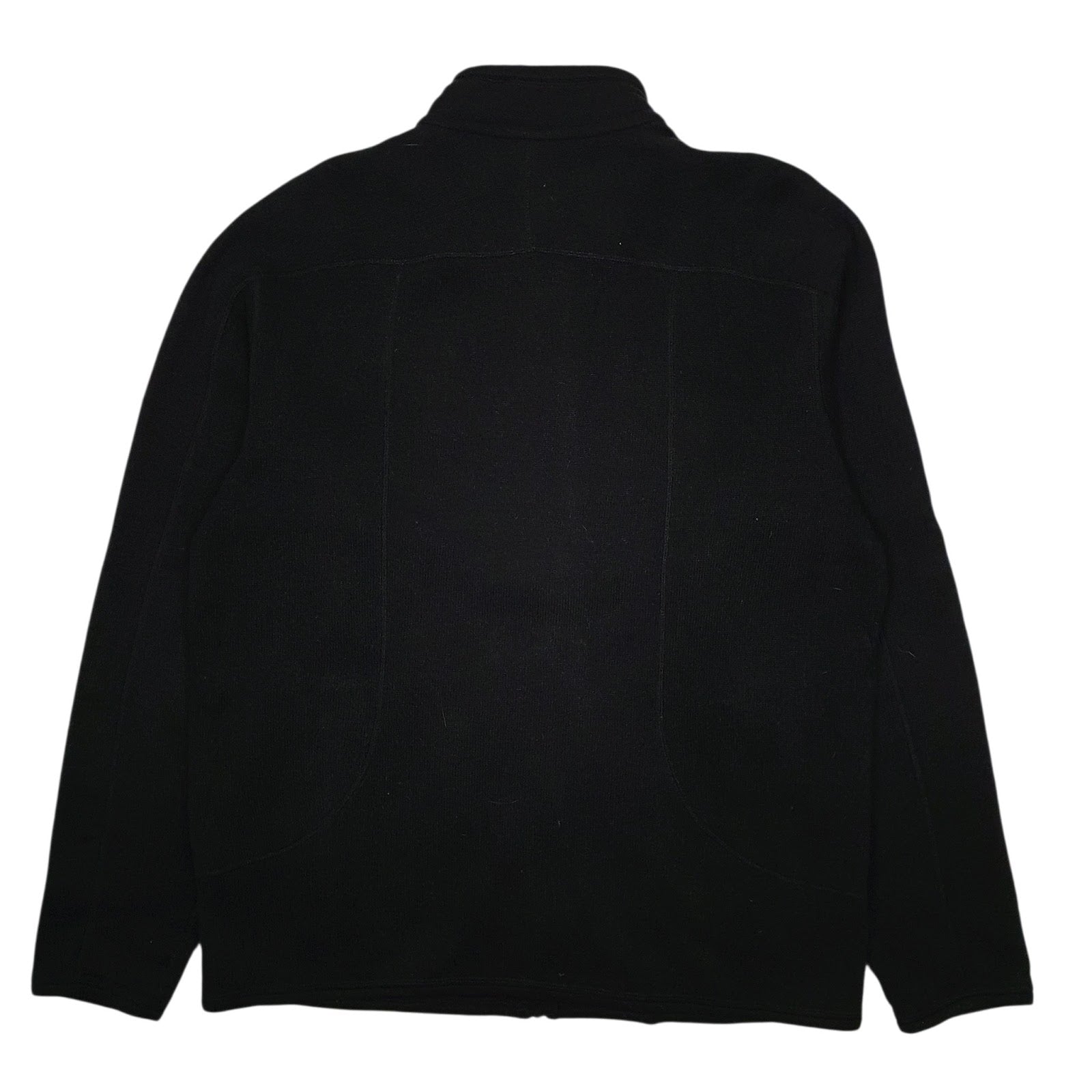 Mens Black Patagonia Better Sweater Full Zip Jumper