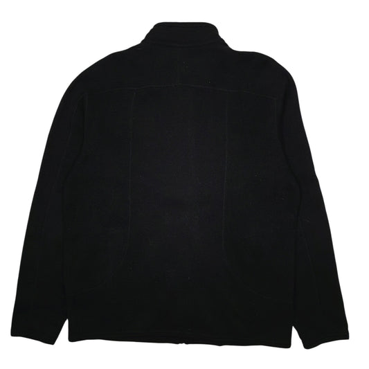 Mens Black Patagonia Better Sweater Full Zip Jumper