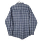 Mens Blue L.L.Bean Flannel  Shirt