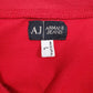 Mens Red Armani   T Shirt
