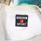 Mens Grey Signal Sport Graphic Vintage 90s Made In USA Crewneck Jumper