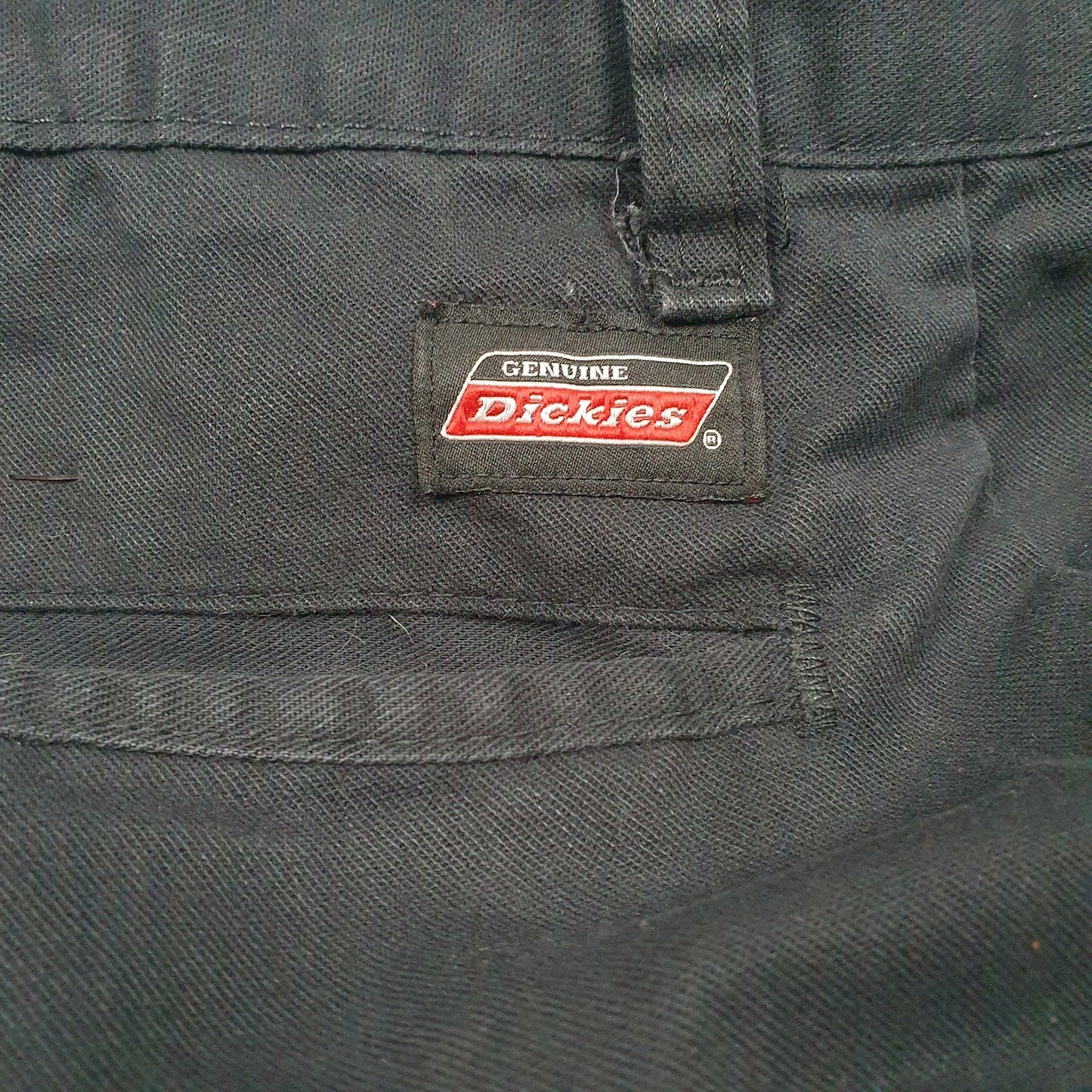 Mens Black Dickies Workwear  Trousers