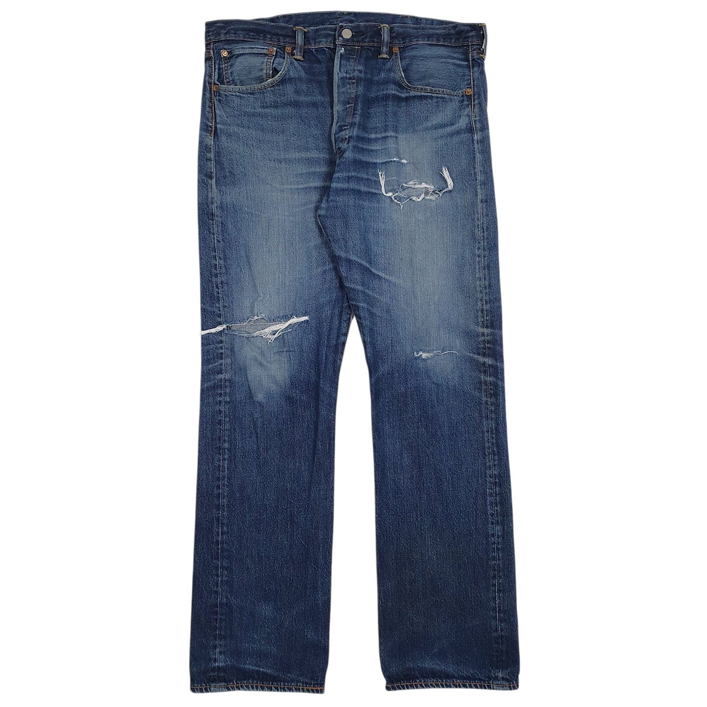 Mens Blue Levis  501 JeansW38 L32