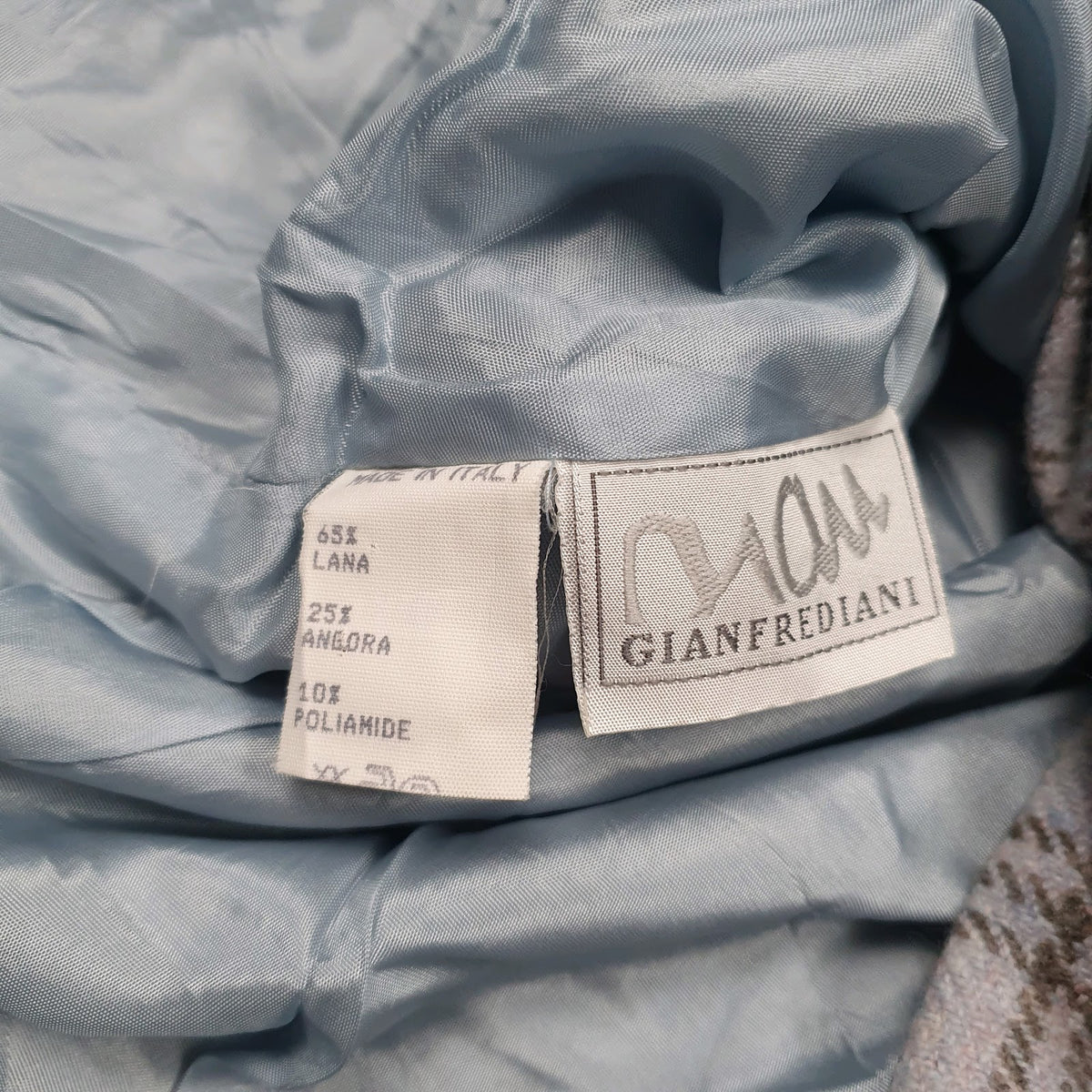 Womens Blue Gian Frediani Vintage  Coat